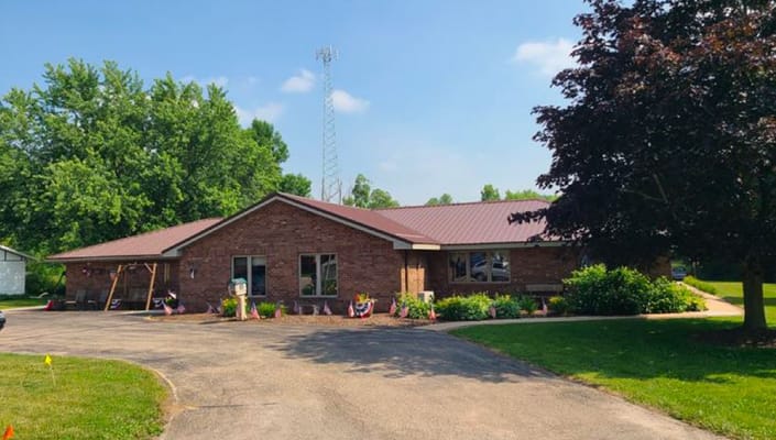 Exterior view of Meadow View Assisted Living facility