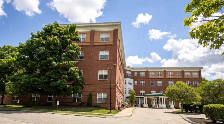 Exterior view of Wingate Residences with landscaped grounds