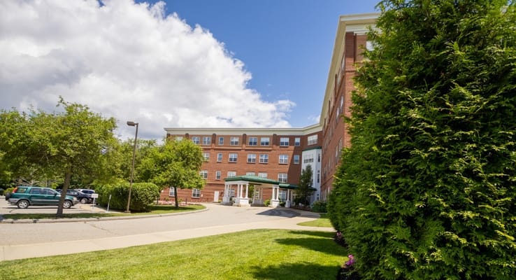 Exterior view of the Wingate Residences building