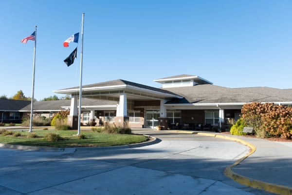 Building exterior of Addington Place of Des Moines