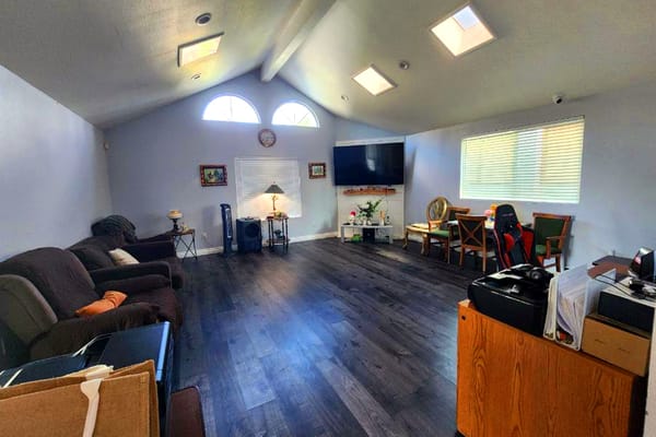 Interior common area of a senior living facility