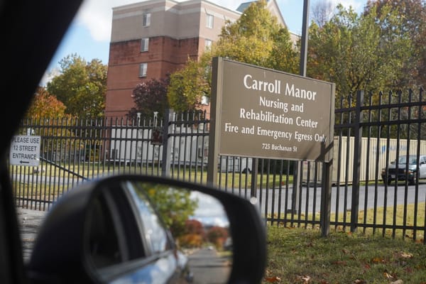 Exterior view of Carroll Manor Nursing and Rehabilitation Center