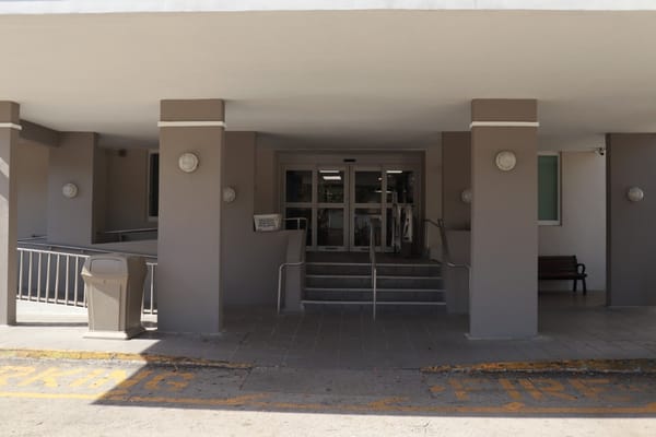 Entrance of Jackson Memorial Long-Term Care Center