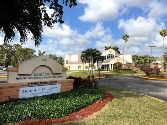Exterior view of Coral Bay Health Care and Rehabilitation Center