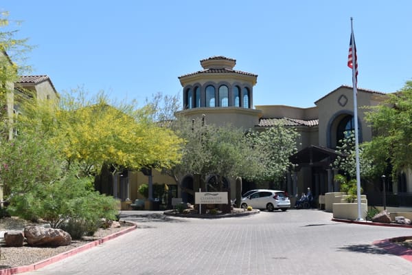 Exterior view of Clearwater Pinnacle Peak facility entrance
