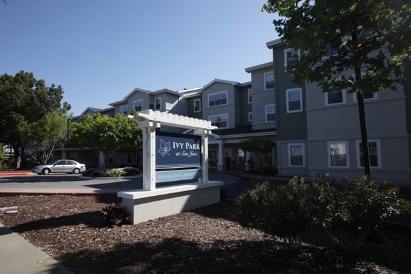 Exterior view of Ivy Park at San Jose facility
