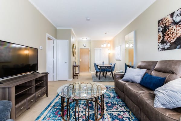 Interior view of a comfortable living space