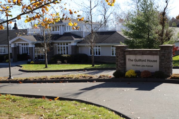 Exterior view of The Guilford House entrance