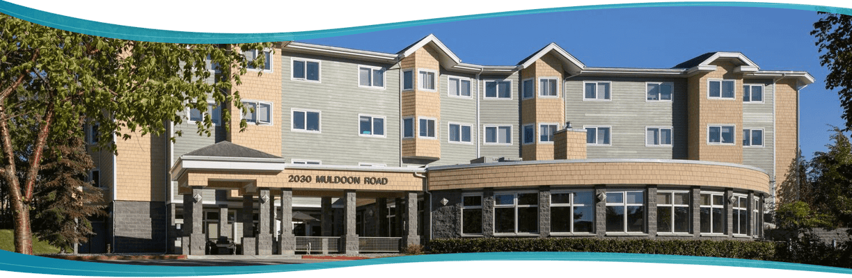 Exterior view of Marlow Manor Assisted Living building