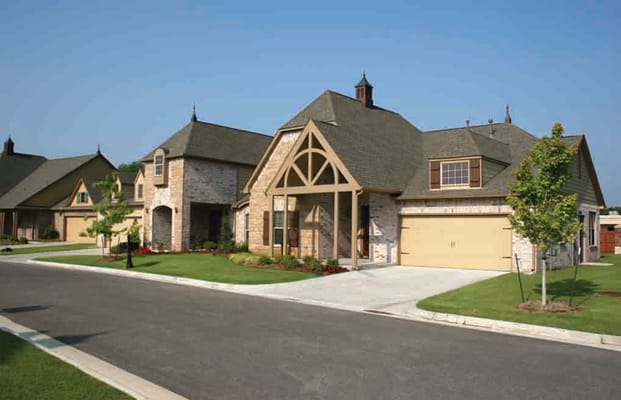 Beautiful exterior view of a senior living facility