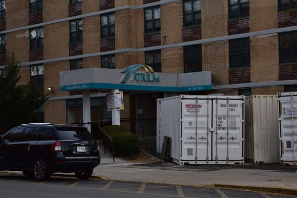 Entrance of the Atrium Center for Rehabilitation and Nursing