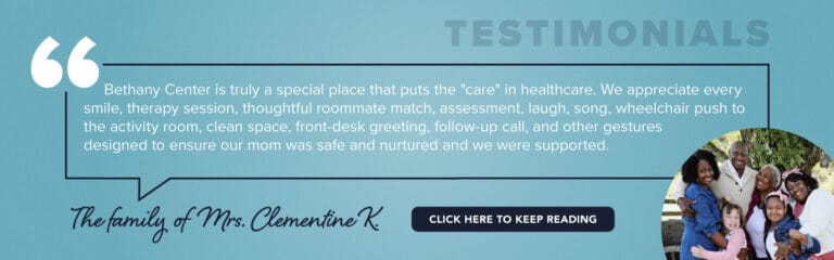 Bethany Center for Rehabilitation and Healing