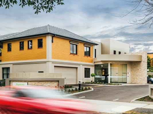 Exterior view of Baptcare Karana Community building