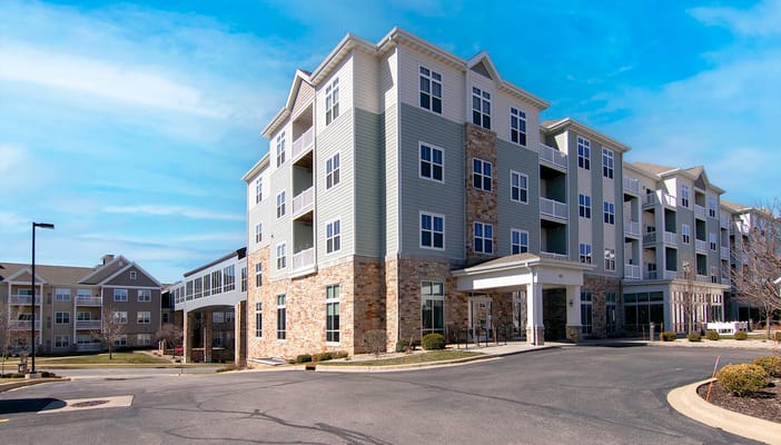 Exterior view of All Saints Neighborhood facility building
