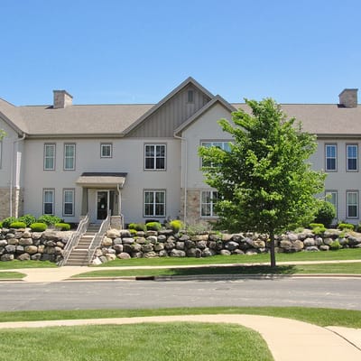 Building exterior view of All Saints Neighborhood