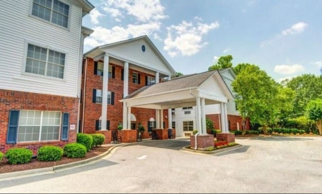 Exterior view of the entrance to Carolina Gardens at Kathwood