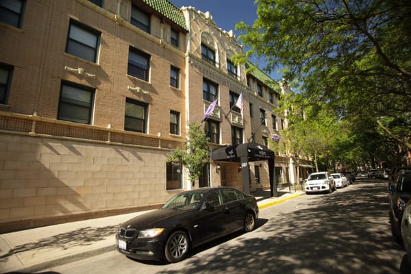 Exterior view of the Eden Supportive Living facility in Chicago