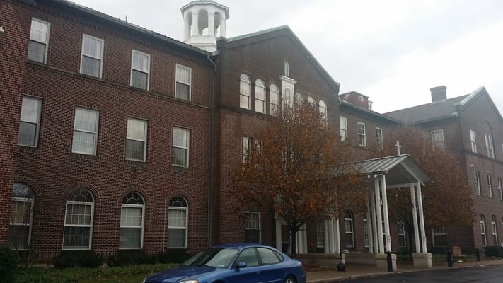 Exterior view of the Little Sisters of the Poor facility