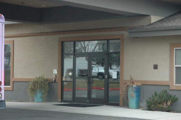 Entrance of Grace Assisted Living facility