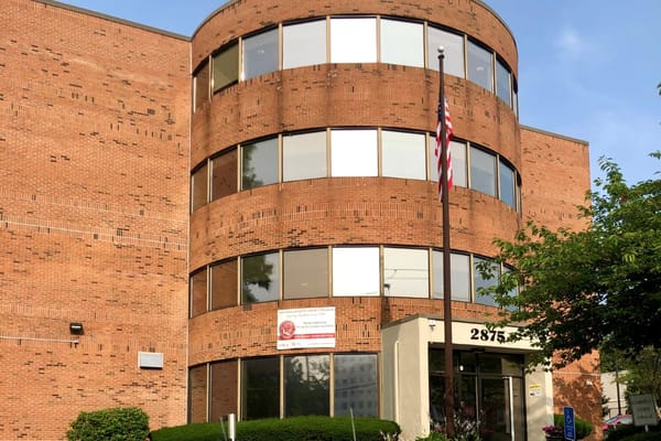 Exterior view of Northbridge Health Care Center building