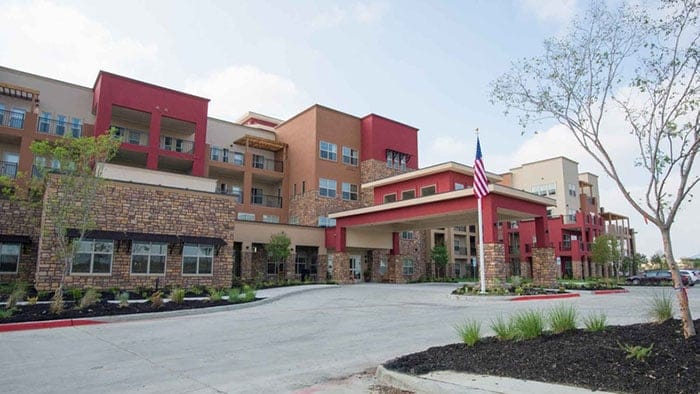 Exterior view of Alexis Estates Gracious Retirement Living