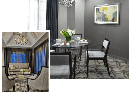 Elegant interior of a resident living space