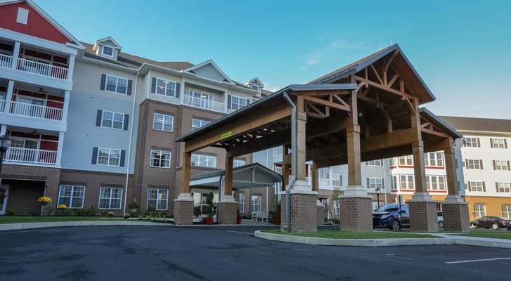 Entrance of the Harmony at West Shore facility