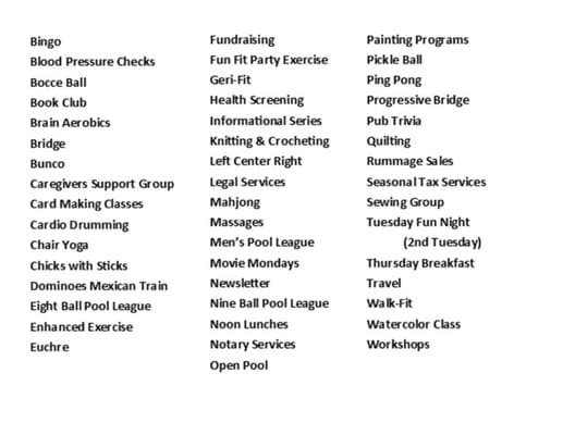 Frenchtown Center for Active Adults