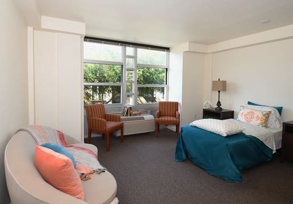 Cozy private resident room with modern decor