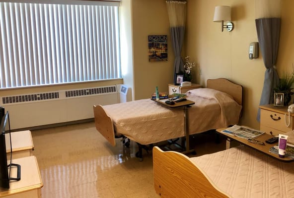 Interior view of a shared resident room