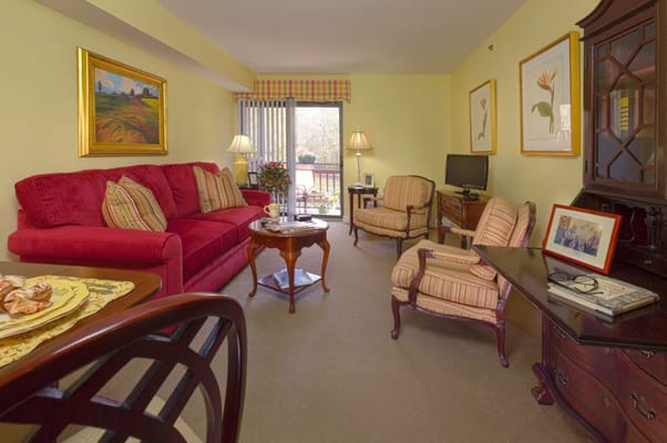 Cozy interior living space with comfortable seating