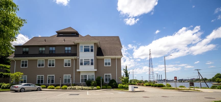 Exterior view of Tockwotton on the Waterfront building