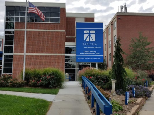 Front entrance of Tabitha Nursing and Rehabilitation Center