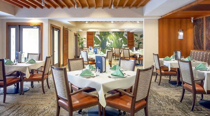 Elegant dining room setup with stylish decor