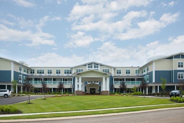 Exterior view of Traditions at Beaumont facility