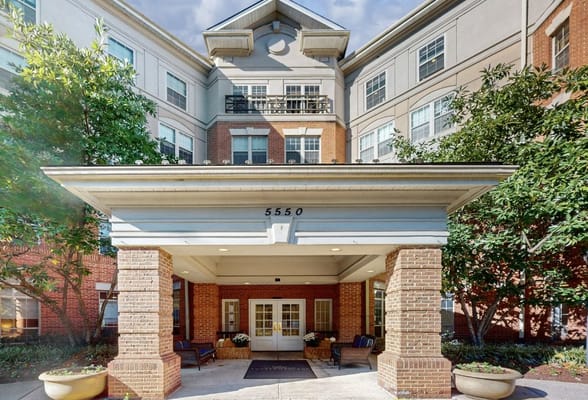 Front entrance of The Terraces at Tuckerman Lane