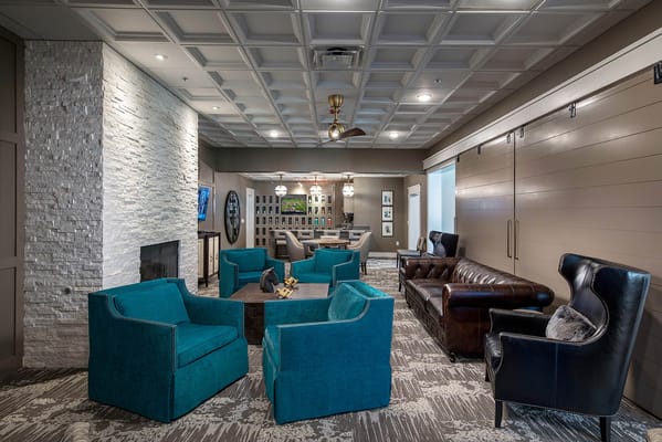 Cozy common area with comfortable seating