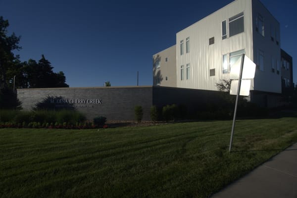 Exterior view of Modena Cherry Creek facility
