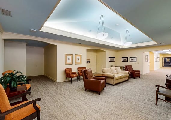 Interior common area with seating and decor