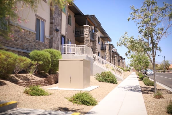 Exterior view of the Legacy House of Centennial Hills building