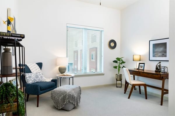 Bright and cozy resident room with a view