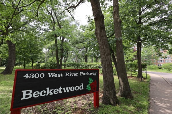 Sign for Becketwood assisted living community