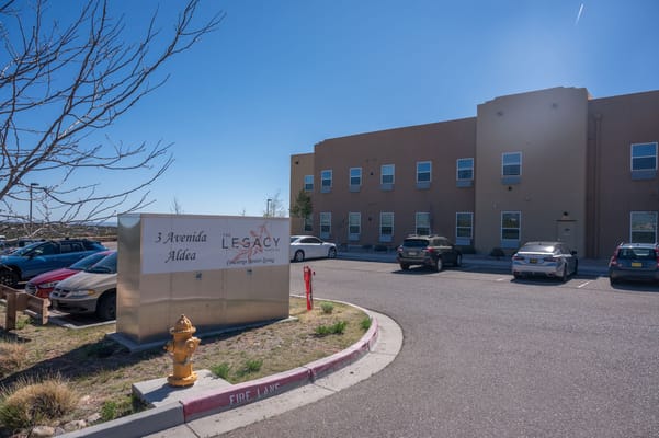 Building exterior of The Legacy at Santa Fe