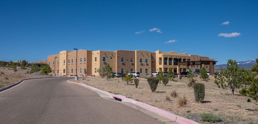Exterior view of The Legacy at Santa Fe building