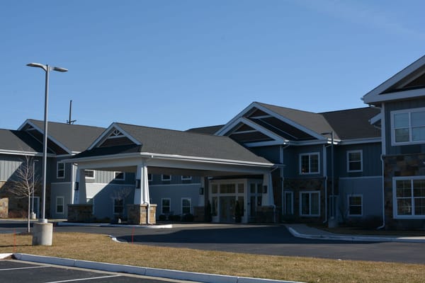 Main entrance of Provision Living of Forest Hills facility