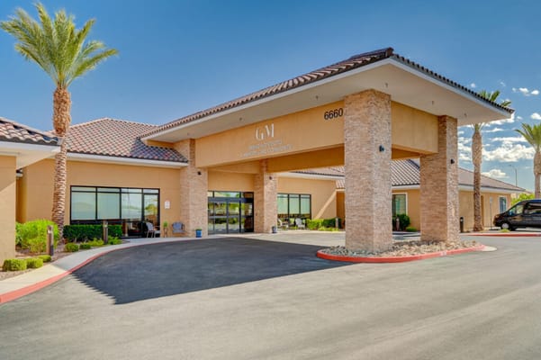 Exterior view of Grand Montecito Memory Care facility