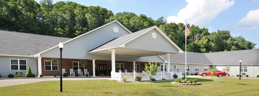 Exterior view of Paramount Senior Living at Cabell Midland