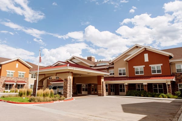 Exterior view of The Retreat at Sunny Vista with outdoor area