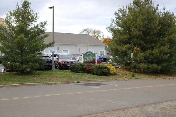 View of Whispering Pines Rehabilitation and Nursing Center from the street