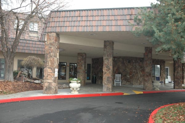 Exterior view of the entrance to Chateau de Boise